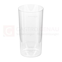 Longdrink-Glas, PS, 200 ml, Eichstrich bei 20 / 200 ml, glasklar, 50x10 Stk.