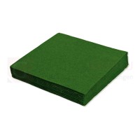 Zelltuch-Serviette, 24x24 cm, 2lagig, 1/4 Falz, dunkelgrün, 250 Stk.
