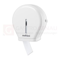 Satino Jumbo-Toilettenpapier-Spender, Maxi, weiß, 336x356x122 mm (BxHxT)