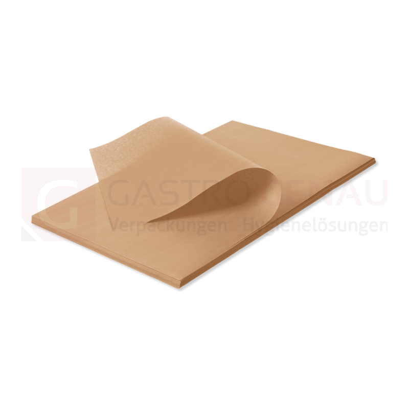 Einschlagpapier Natural, 20x30 cm, braun, ohne Kunststoffbeschichtung, 10 kg