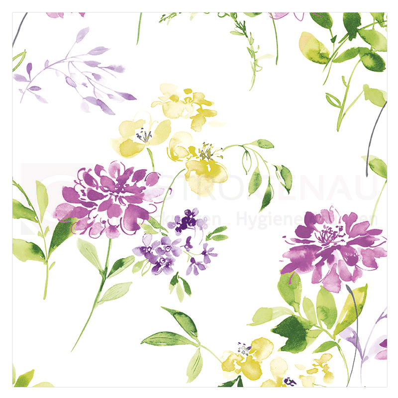 Linclass Serviette, 40x40 cm, 1/4 Falz, "Esther", (6x50 Stk.)