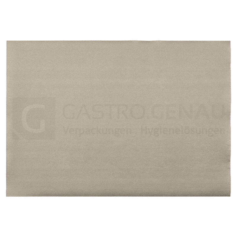 Linclass Tischset, 30x40 cm, Basic, "Beige / Grau", 60 g, hochwertige Qualität, (6x100 Stk.)