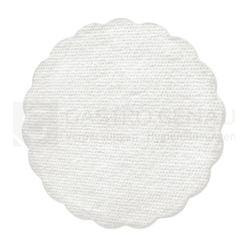 Untersetzer Premium, Airlaid, weiß, Ø 9 cm, 500 Stk.