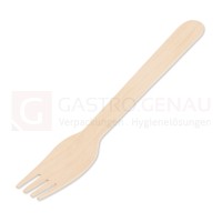 Bio Gabel, Holz, 160 mm, natur, 100 Stk.