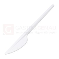 Bio CPLA Messer, 170 mm, biologisch abbau- und kompostierbar, 12 Stk.