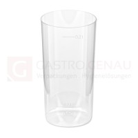 Longdrink-Glas, PS, 200 ml, Eichstrich bei 20 / 200 ml, glasklar, 50x10 Stk.