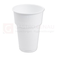 Heißgetränkebecher, Thermo, Airpac, weiß, Eichstrich bei 200 und 250 ml, Ø 78 mm, 50 Stk.