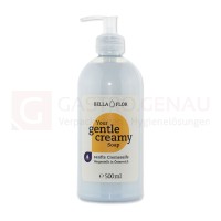 Bellaflor Seifencreme, perlmuttweiß, mit Pumpdosierer, hautmilde, 500 ml