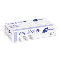Vinyl 2000, Einmal-Untersuchungshandschuh, Vinyl, unsteril, puderfrei, 100 Stk., Größe M