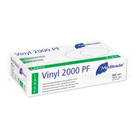 Vinyl 2000, Einmal-Untersuchungshandschuh, Vinyl, unsteril, puderfrei, 100 Stk., Größe L