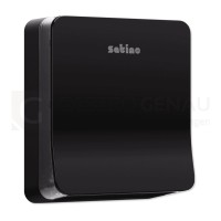 Satino Falthandtuch-Spender Hyginity, Interfold, klein, schwarz, 301x349x128 mm (BxHxT)