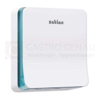 Satino Falthandtuch-Spender Hyginity, Interfold, klein, weiß, 301x349x128 mm (BxHxT)