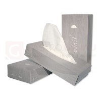 Kosmetiktuch Spenderbox, weiß, 2lagig, 21x21 cm, FSC, 40x100 Stk., F1