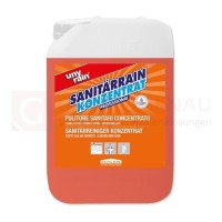 Sanitärrain, hochkonzentrierter Sanitärreiniger und Entkalker (30 ml / 1 L Wasser), 10 L