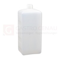 Leerflasche, 1000 ml, HDPE, natur, Din28 Gewinde, für Eurospender