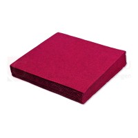 Zelltuch-Serviette, 24x24 cm, 3lagig, 1/4 Falz, bordeaux, 250 Stk.