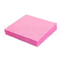 Zelltuch-Serviette, 33x33 cm, 3lagig, 1/4 Falz, rosa, 250 Stk.