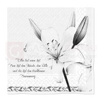 Tissue-Deluxe-Serviette, 40x40 cm, 4lagig, 1/4 Falz 