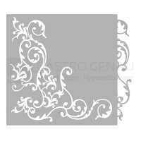 Linclass Serviette, 40x40 cm, 1/4 Falz, 