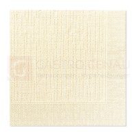 Duni Serviette Klassik, 40x40 cm, 4lagig, 1/4 Falz, champagner, 50 Stk.