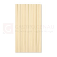 Airlaid Premium Tisch-Skirting / Verkleidung, 400x72 cm, champagner