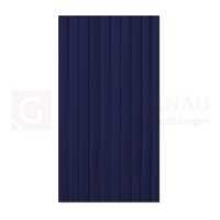 Airlaid Premium Tisch-Skirting / Verkleidung, 400x72 cm, dunkelblau