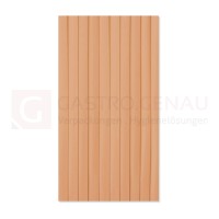 Airlaid Premium Tisch-Skirting / Verkleidung, 400x72 cm, apricot