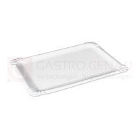 Bio Pappteller, Frischfaser, 17x24 cm, eckig, weiß, 250 Stk.
