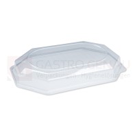 Domdeckel, rPET, 465x312x65 mm, klar, für Cateringplatte 2925060, 10 Stk.