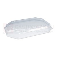 Domdeckel, rPET, 550x370x65 mm, klar, für Cateringplatte 2925070, 10 Stk.