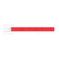 Tyvek Kontrollband, 255 x 19 mm, Rot, 100 Stk.