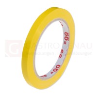 Klebeband, PVC, für Beutelverschließgerät 3155101, 66 m, gelb