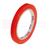 Klebeband, PVC, für Beutelverschließgerät 3155101, 66 m, rot