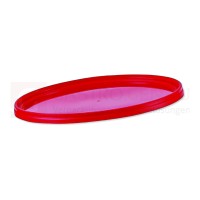 Deckel, PP, rot, für Füllbehälter 3310030