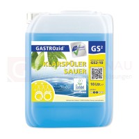 Klarspüler Gastrozid, sauer, leistungsstark, schaumbremsend, für alle Wasserhärten, 20 L / 25 kg